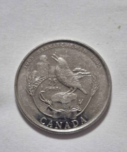 Saskatchewan 1905-2005 quarter