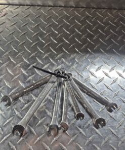 Mastercraft 7 assorted size SAE wrenches