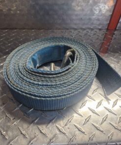 2" blue ratchet strap