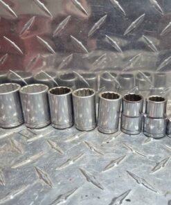 1/2" drive 12 point sockets 7/16 - 1" no 13/16