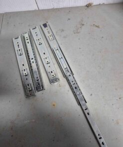 Set of 4 drawer roller slides