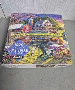 Rose art 1000 PC puzzle open package