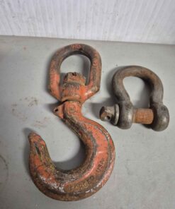 HD swivel hook with clevis