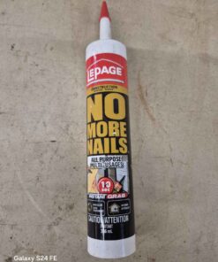 No more nails silicone