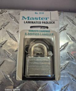 Master laminated pad lock