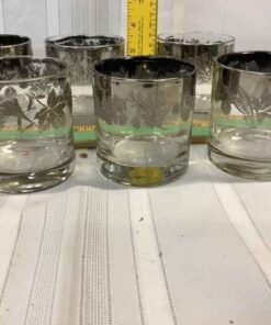 Set of 6 MCM Mercury Glasses