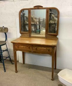 Antique Dressing Table with Mirror