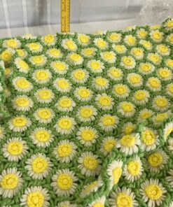 Crochet “Daisy” Throw by Ruby Rose