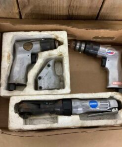 Assorted air powered tools