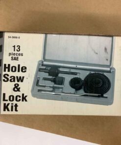13 pieces Hole saw & Lock Kit set