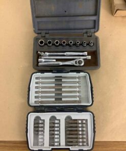 Partial Drill Bit Set & Metric Socket Set