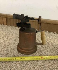 Antique brass blow torch
