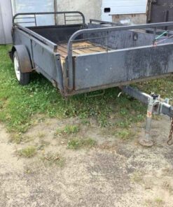 Utility trailer measures 5' x 8' with removable end gate & 2" ball no ownership