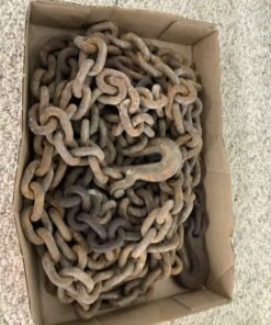 3/8" chain 25' with 2 Hooks