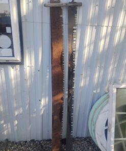 Qty 2 crosscut blades each missing 1 handle