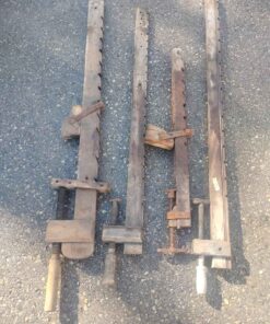 Assorted antique clamps
