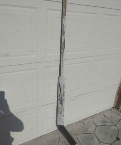 White Reebok goalie stick