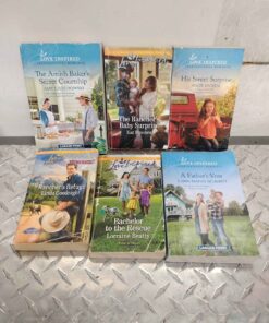 Qty 6 love inspired books