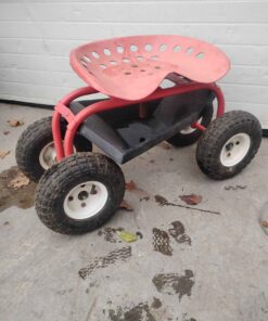 Outdoor rated tough terrain mechanic chair