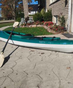 Pelican Elite series pilot 120 kayak with paddle 12 foot long