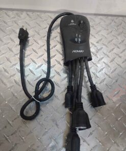 Noma outdoor surge protector with 5 outlets