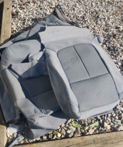 Set of replacement seat fabric for 2014 / 2015 ford F150 4 door pickup seems complete
