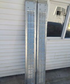 Set of 2 steel ramps