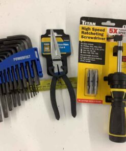 New Hex Keys, Pliers and Screwdriver