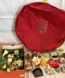 Christmas Ornaments and Wreath Bag