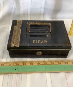 Lord Tennyson Metal Cigar Box
