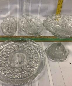 Variety of Cut Glass