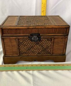 Rattan/Wooden Chest