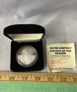 Wayne Gretzky Limited Edition Silver Coin