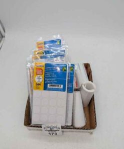 Multi use labels - assorted sizes and styles