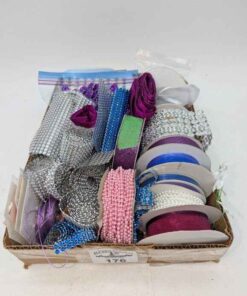 Beaded ribbon, fashion jewels, etc