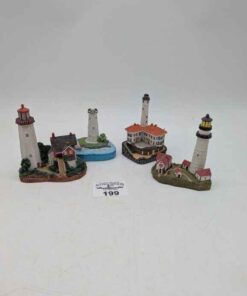 Lighthouse souvenir statues(4pc)