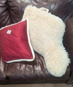 Red and Cream support/throw pillows