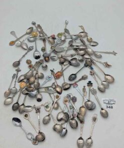 Assorted souvenir collector spoons