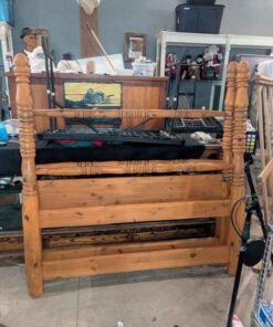 Wooden Four Poster head/foot board and support