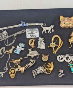 Cat Themed Costume Jewelry