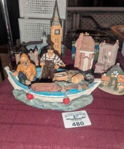 Catherine Karnes Munn and assorted 3D replicas