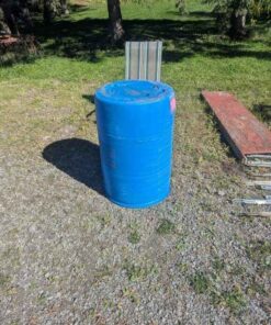 Blue Poly barrel
