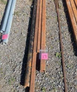 Steel Tubing -assorted lengths -4 pc