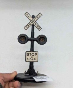 Model Railway crossing sign