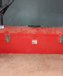 Red Steel Tool Box