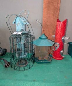 Collection of bird Feeders