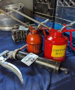 Oil cans and grease applicator