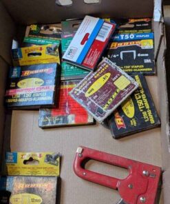 Construction Staples and stapler