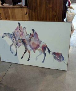 Carol Grigg "Lost Tribes" reproduction print on board