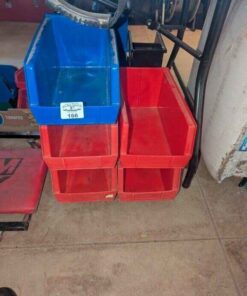 Plastic stackable hardware organizers